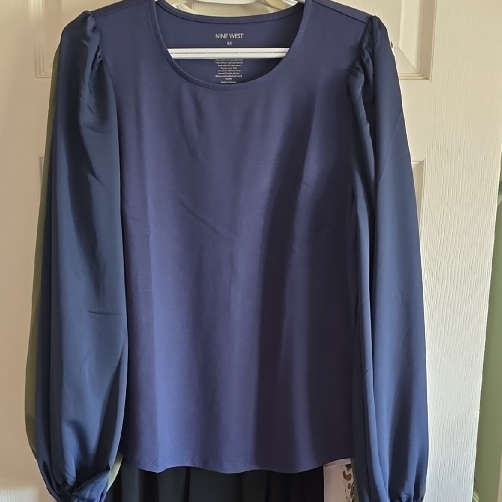 Nine West Women's Blue Top